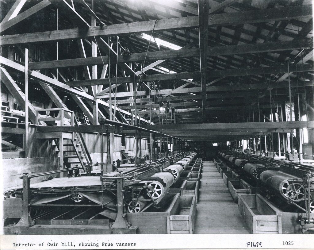 Gwin Mine: Stamp Mill Interior