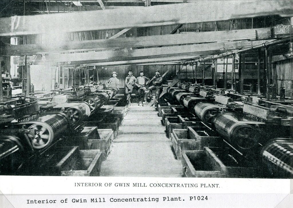Gwin Mine: Mill and Workers