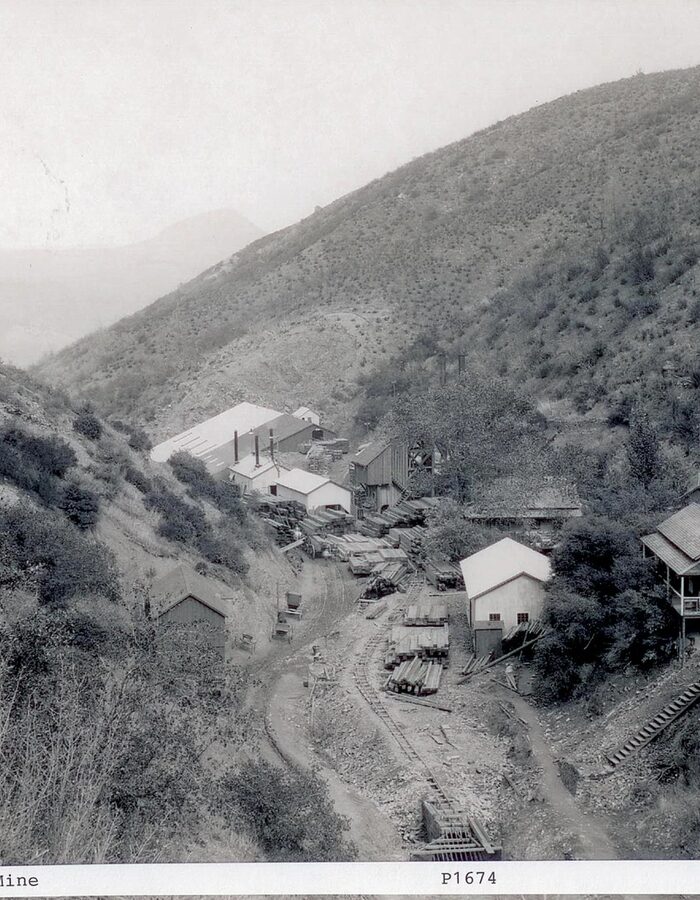 Historic Gwin Mine entrance